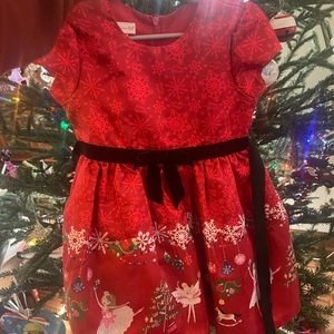 Beautiful Bonnie Jean Nutcracker Christmas Dress size 4T